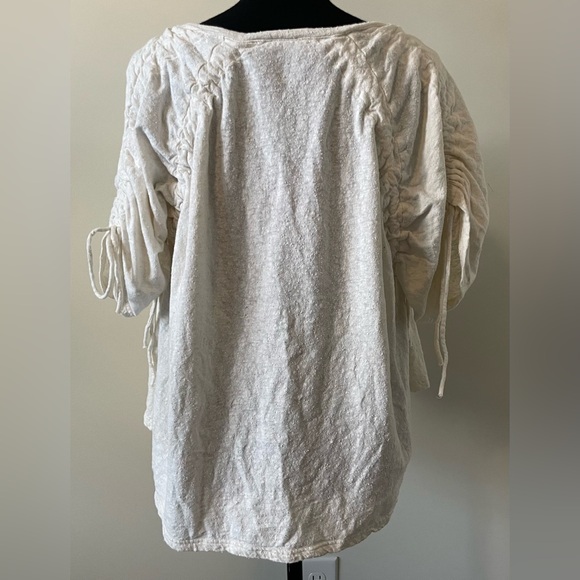 Free People Beach Oversized Cropped Top - Picture 2 of 4